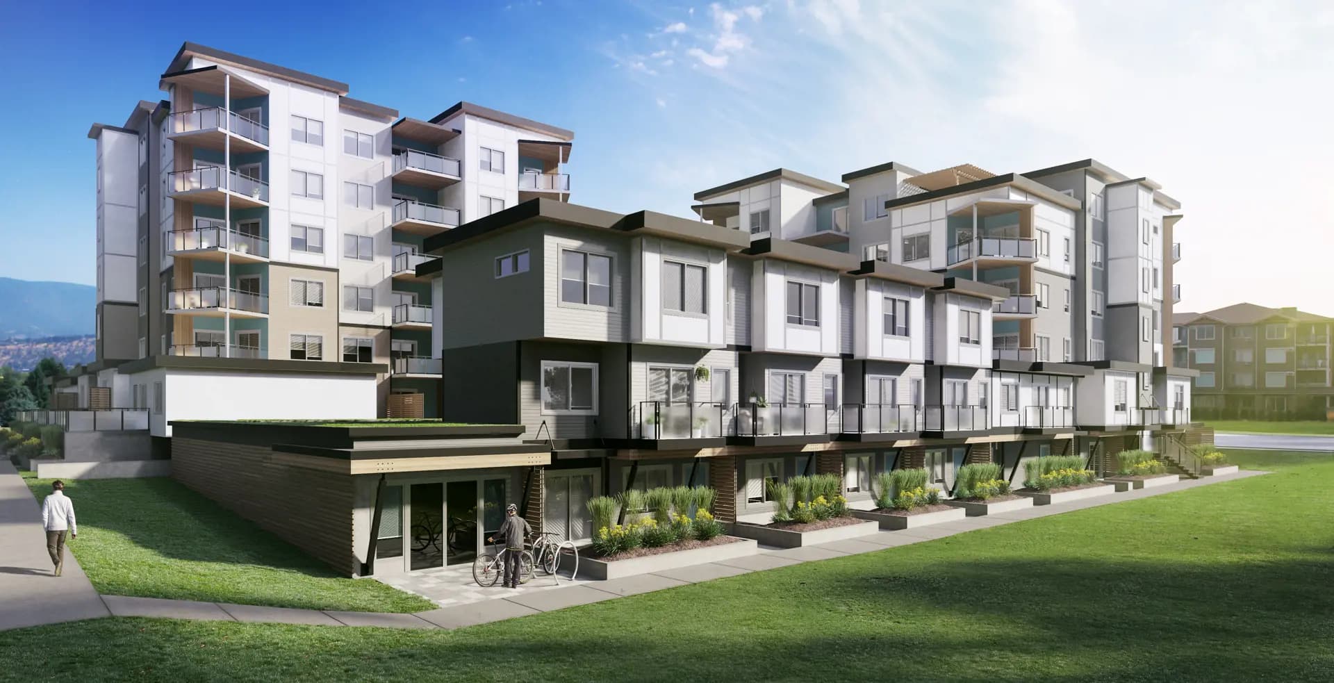 Green Square vert Condos - Main View