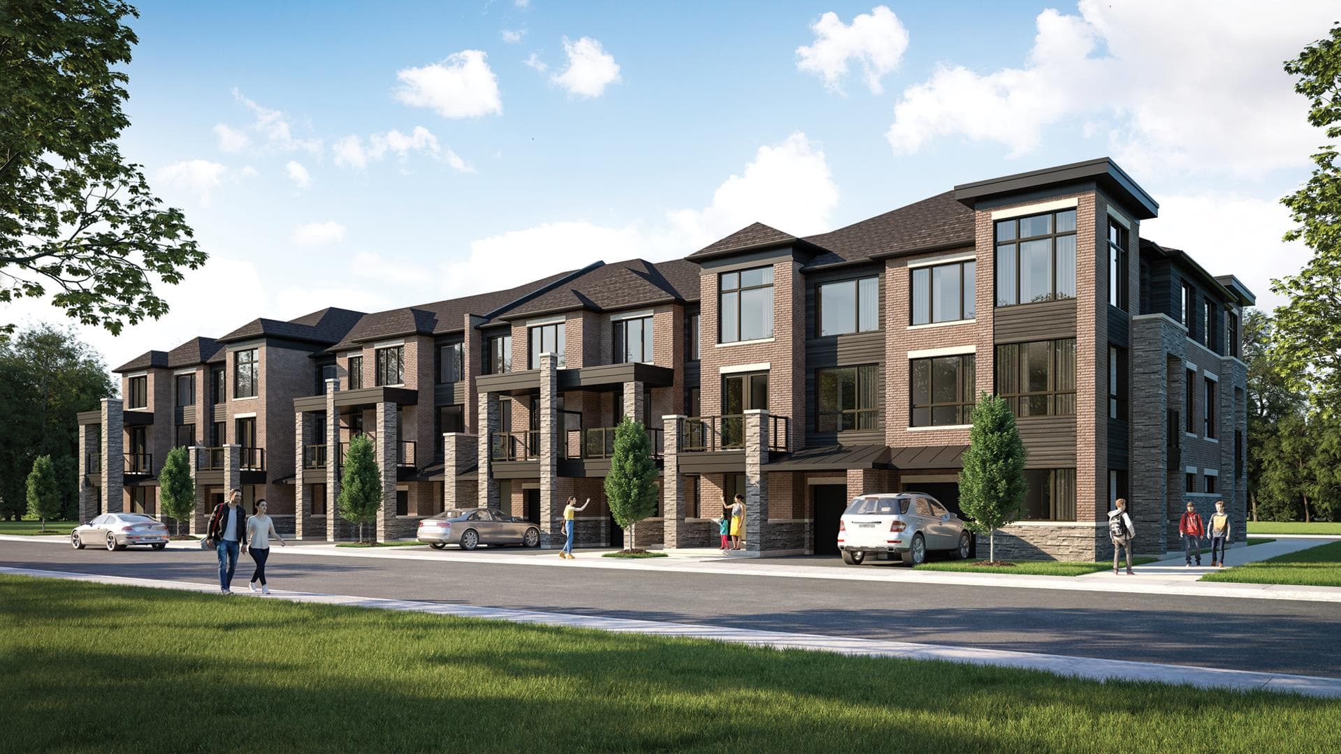 Urban North Townhomes - Main View
