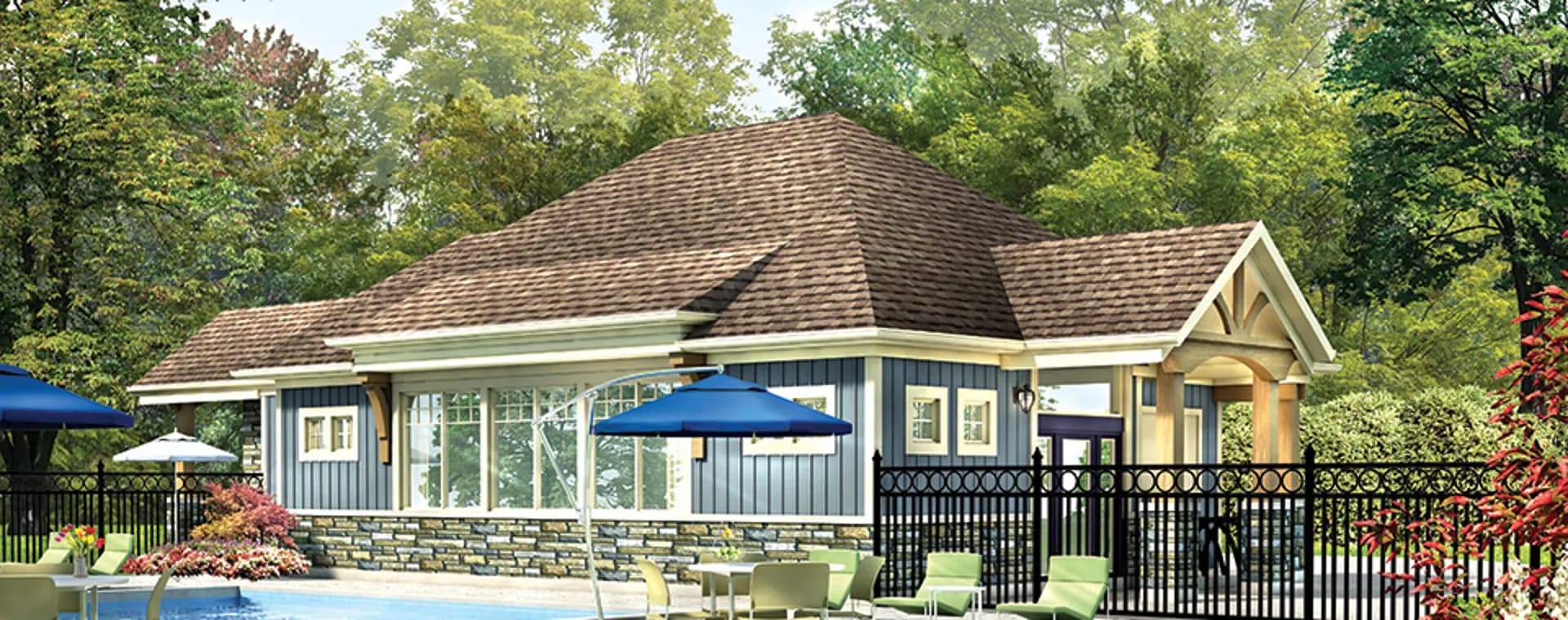 Blue Fairway Towns - View 4