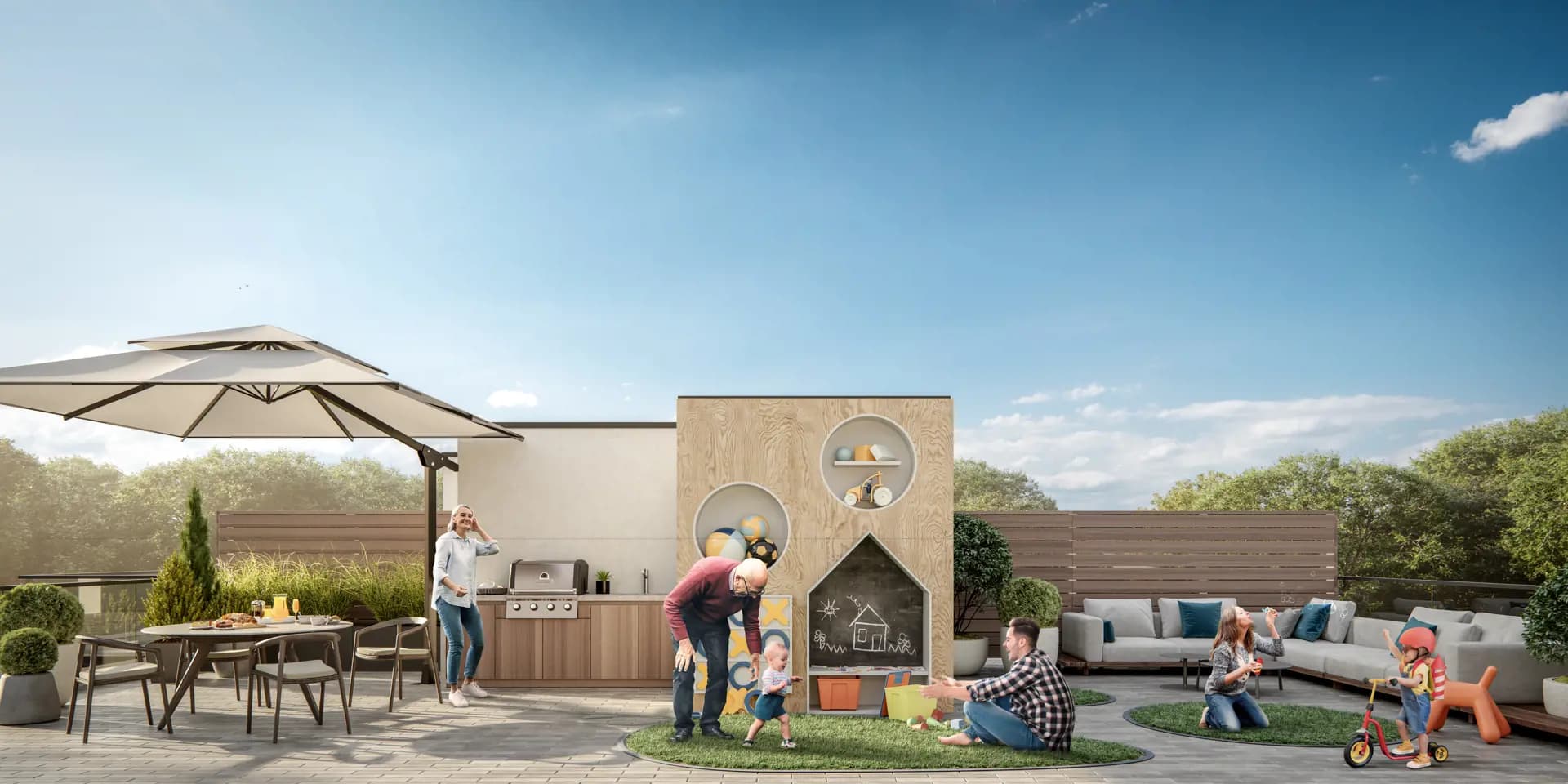 BT Modern Towns Bayview Village - Main View