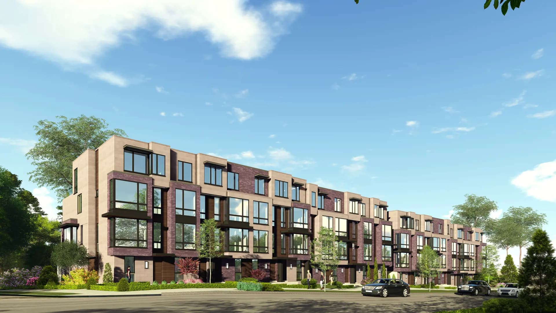 Glengale Townhomes - Main View
