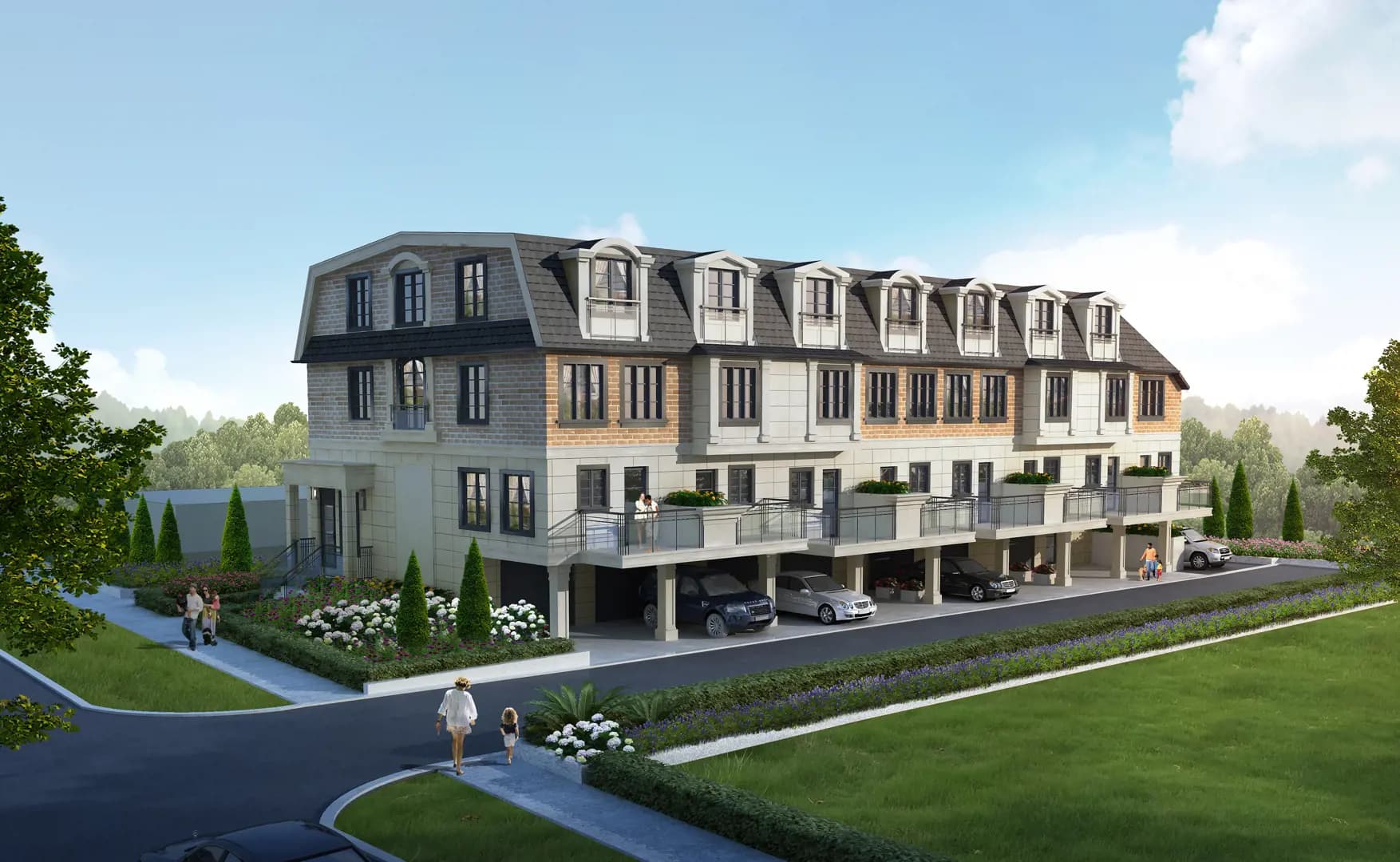 Springale Manors Towns - View 3