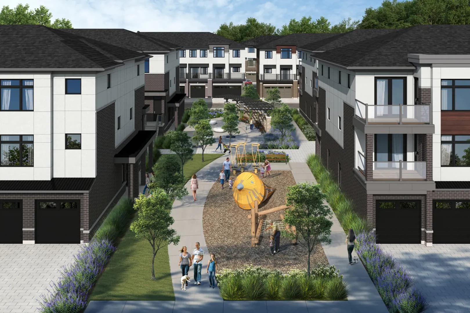 Park District Towns - View 4