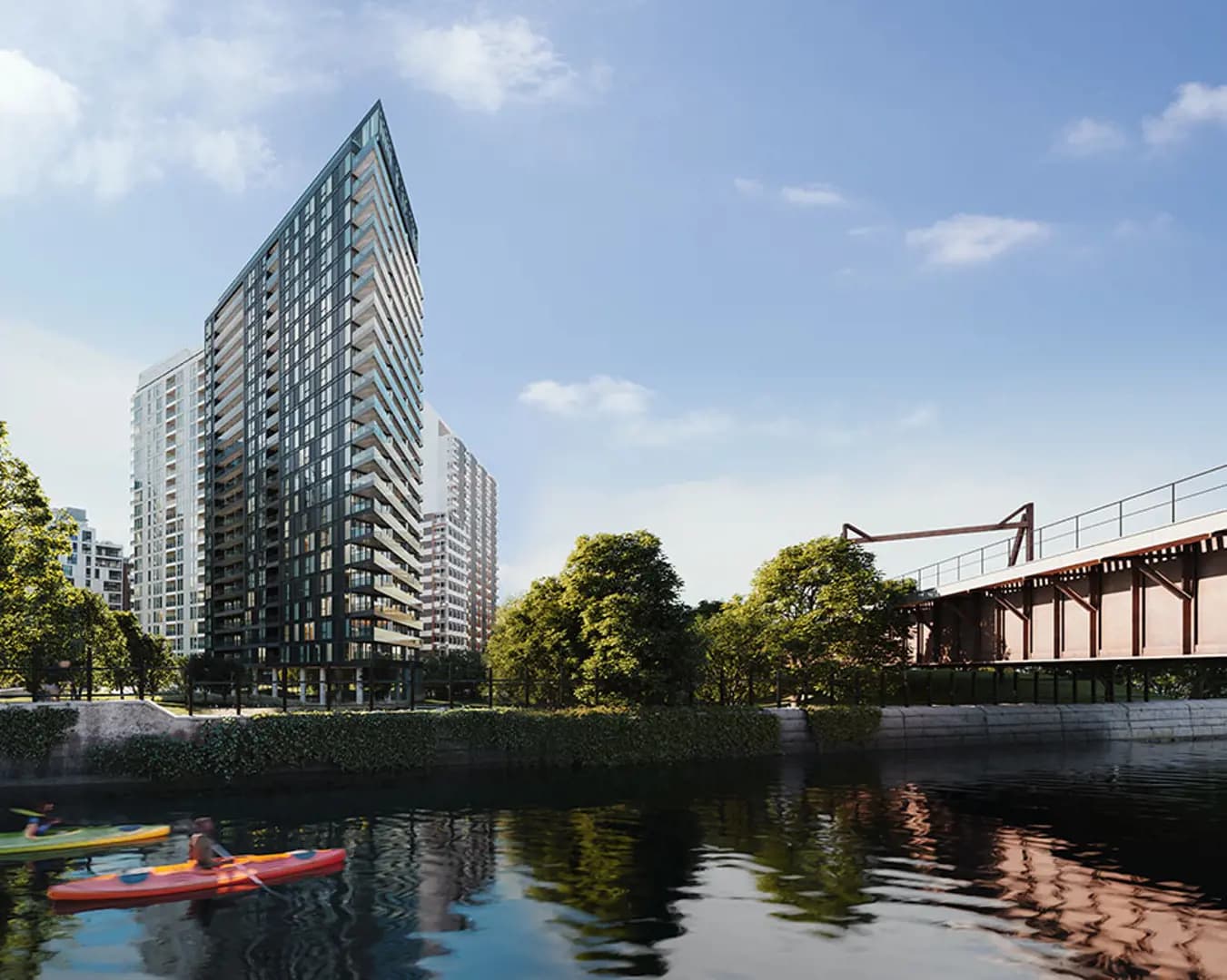 Wellington sur le Bassin Condos - Main View