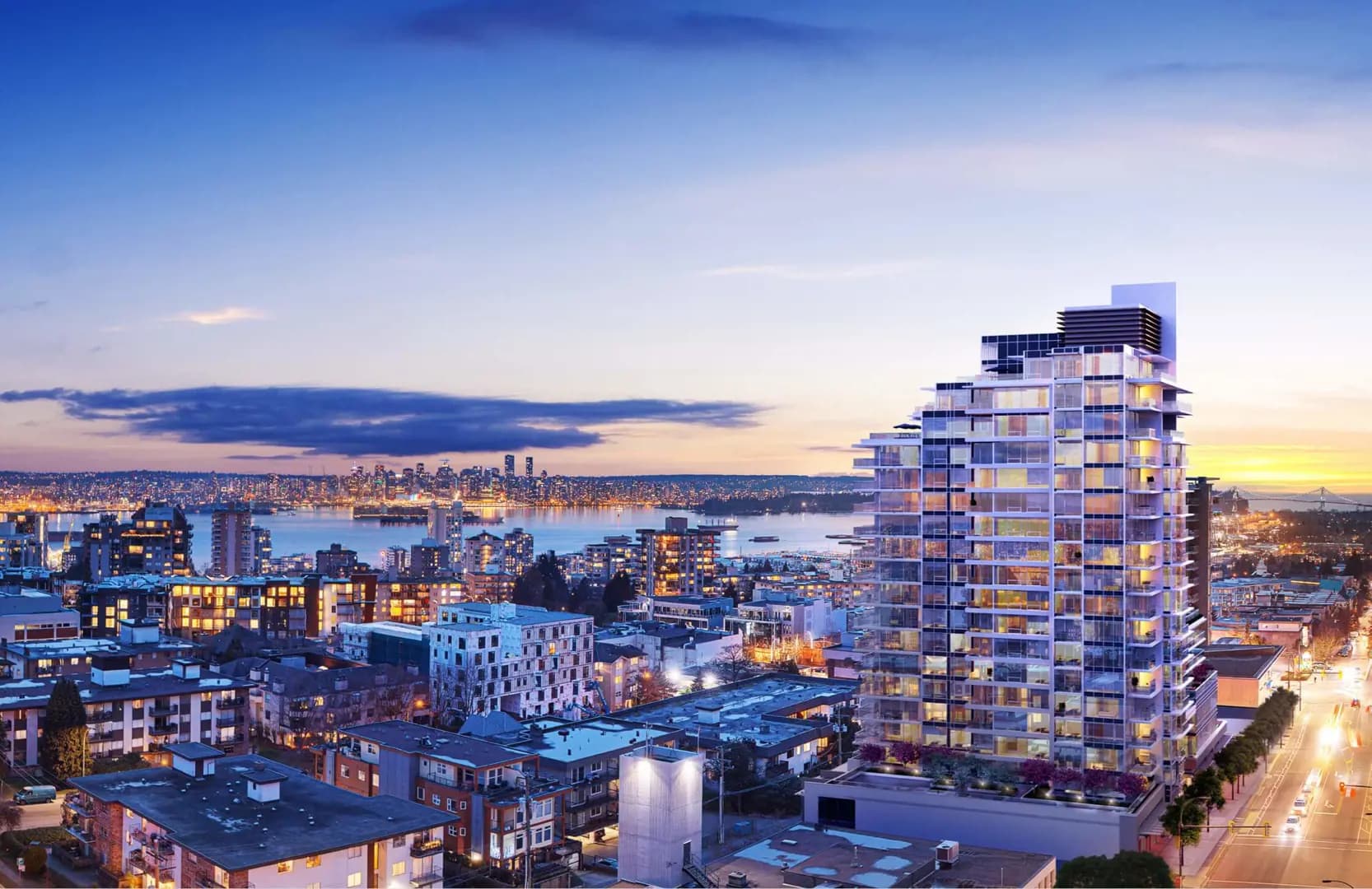 Millennium Central Lonsdale Condos - Main View
