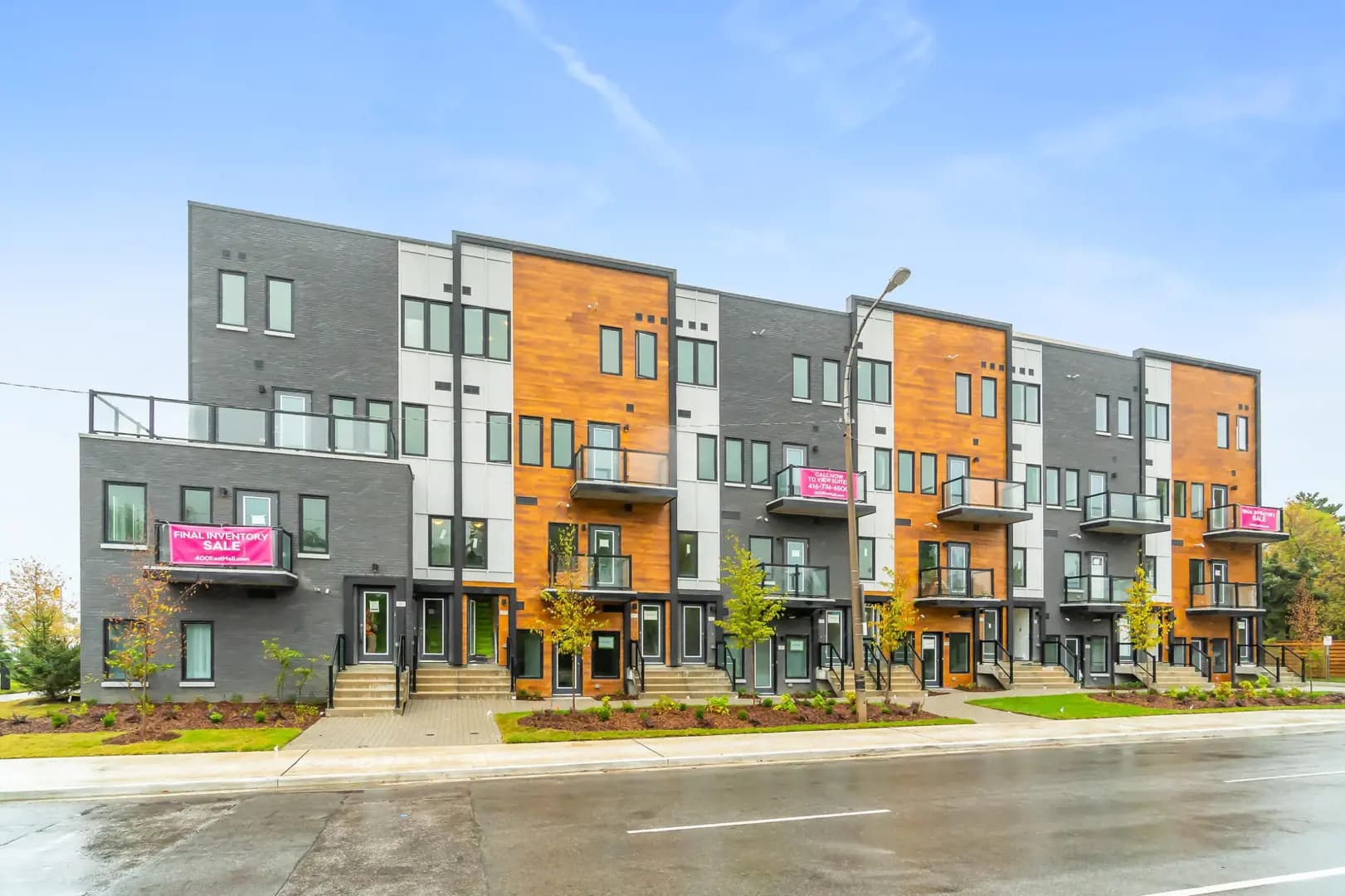 4HUNDRED EAST MALL Urban Townhomes - Main View