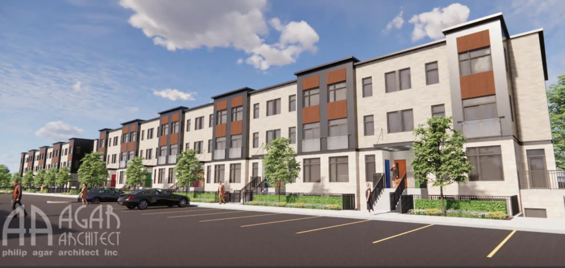 1407-1427 Hyde Park Road Townhomes - View 3