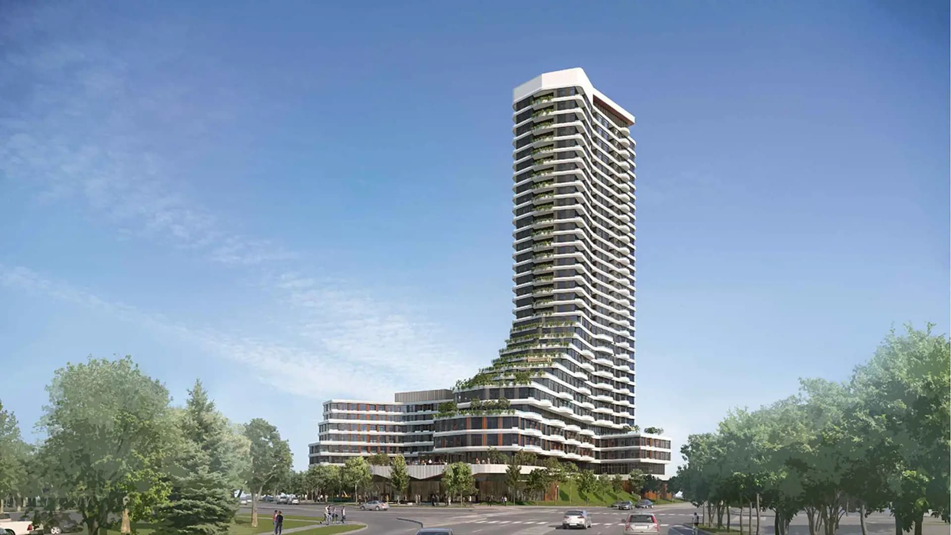 2 The East Mall Crescent Condos - Main View
