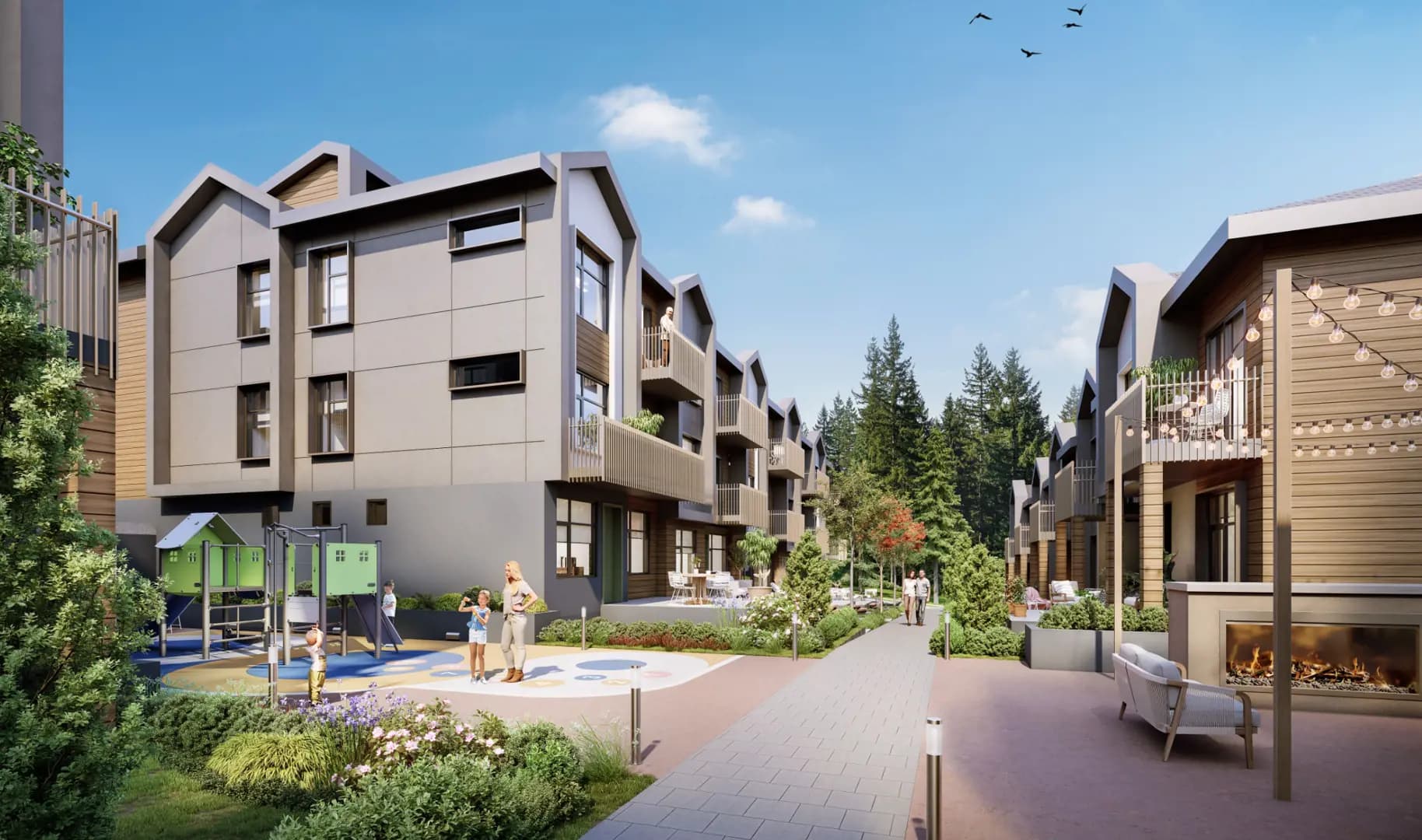 Amber Gate Towns - View 2