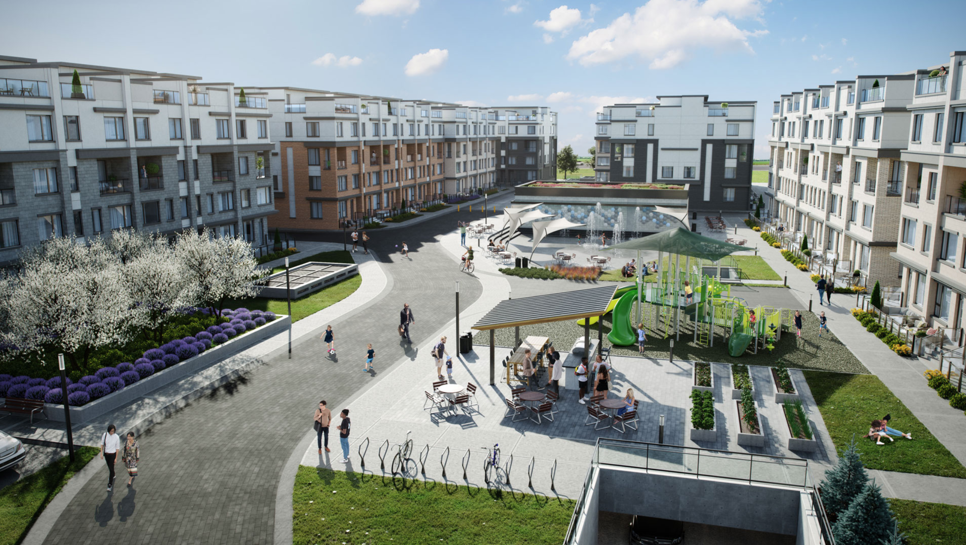 Livingway Towns - Main View