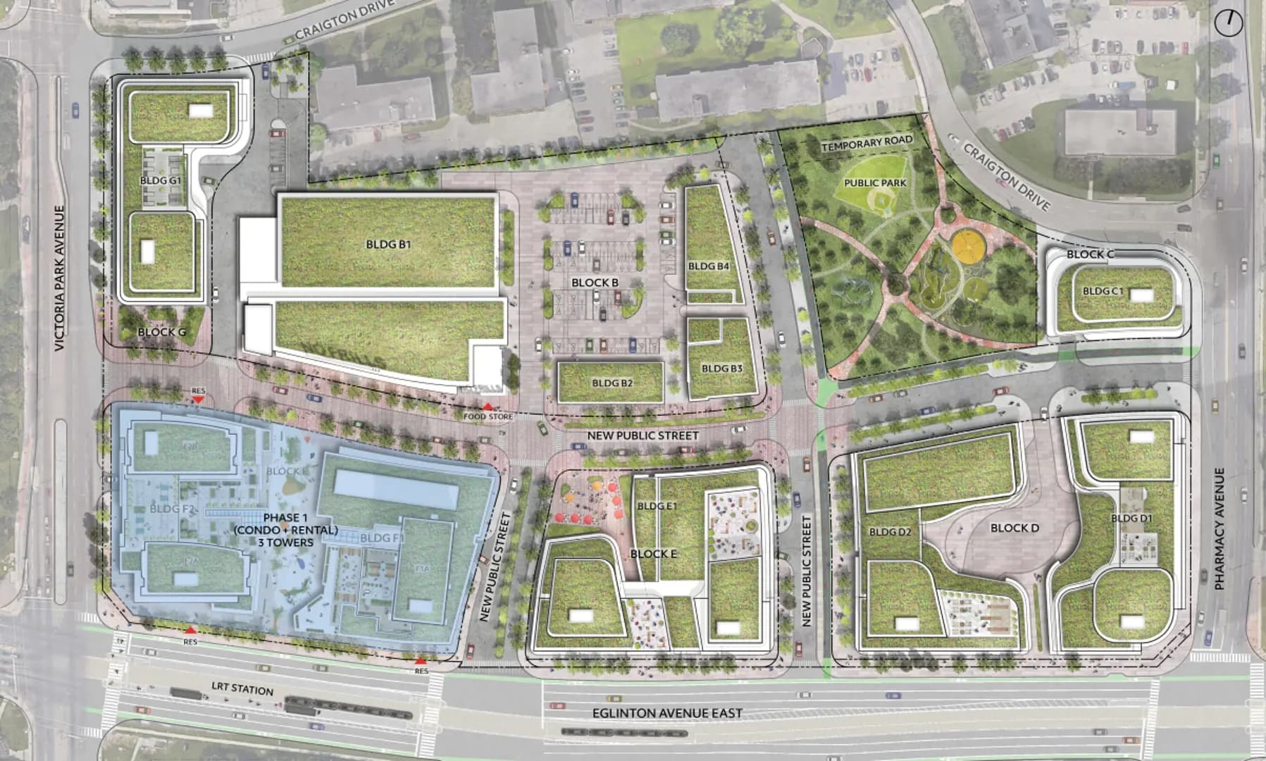 Golden Mile Shopping Centre Redevelopment - View 2