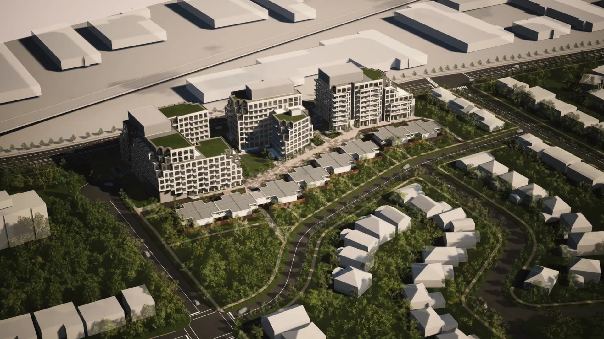 York Mills Towns - Main View