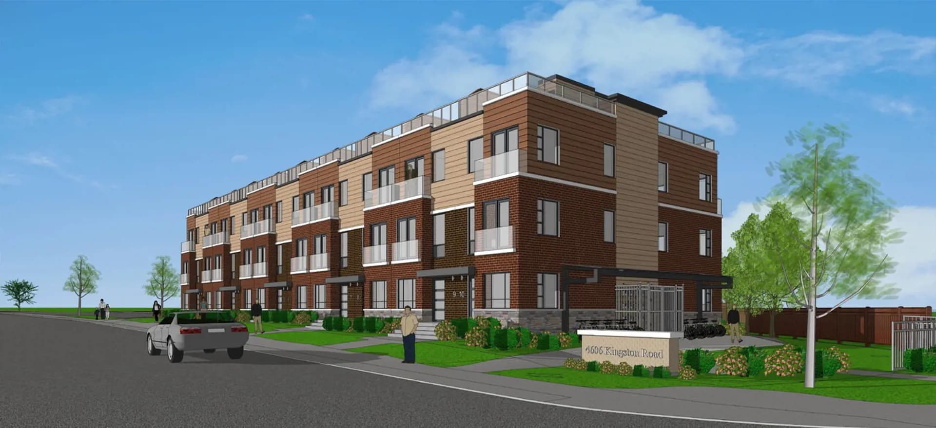 21 Old Kingston Road Townhomes - Main View