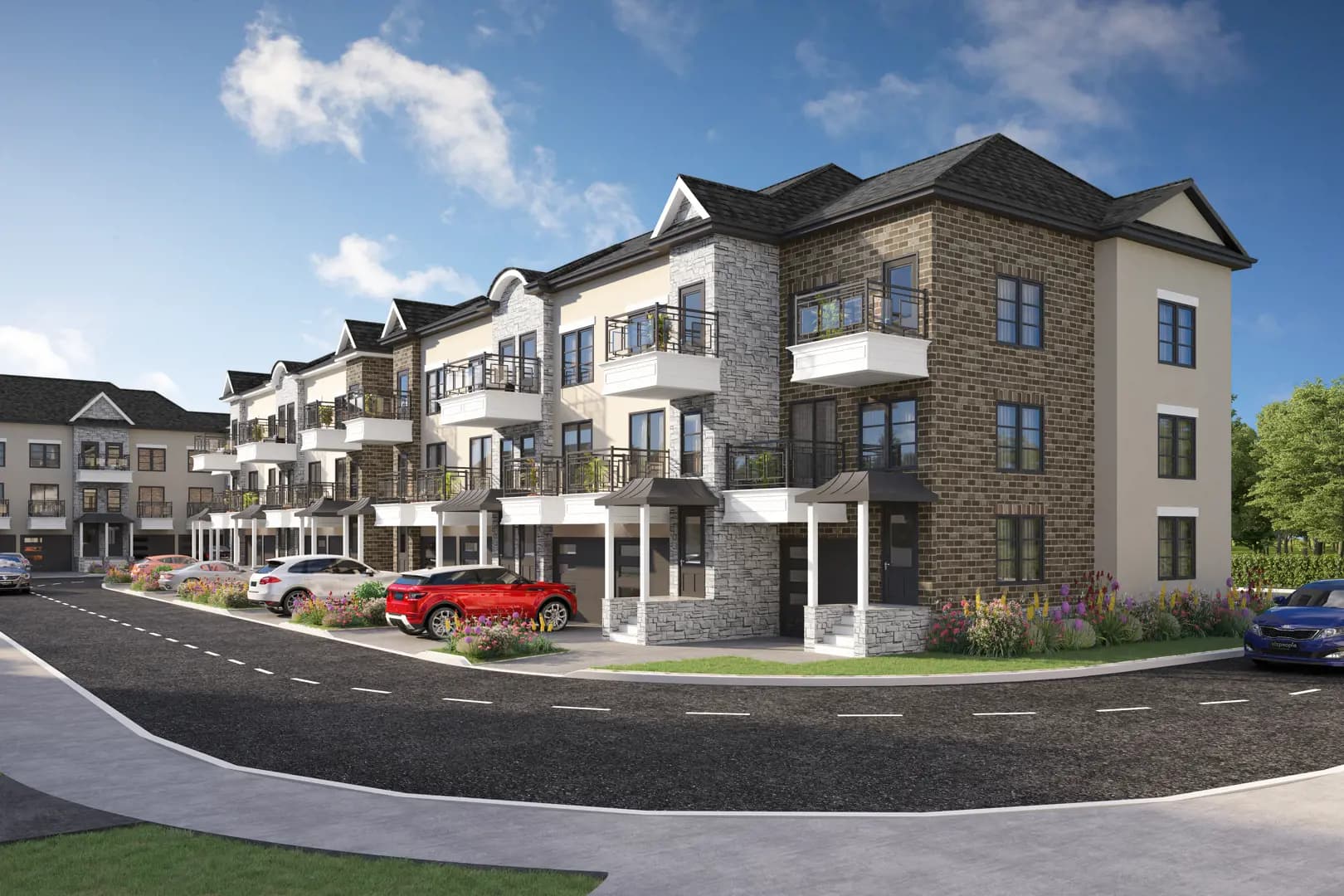 Forestlane Towns - Main View