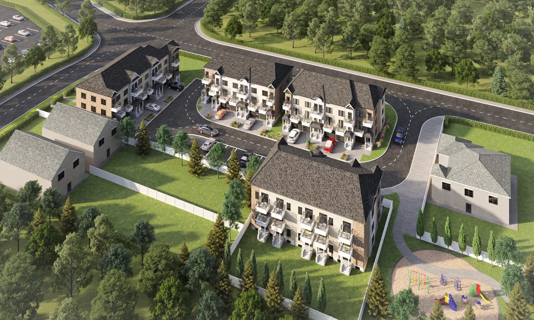 Forestlane Towns - View 3