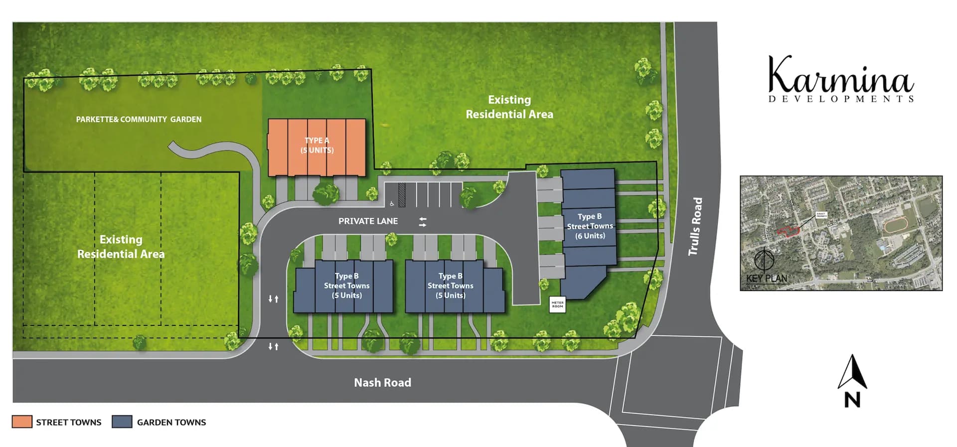 Forestlane Towns - View 2