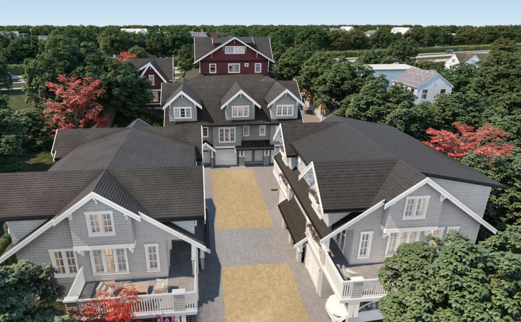 Heritage on West Boulevard Towns - View 3