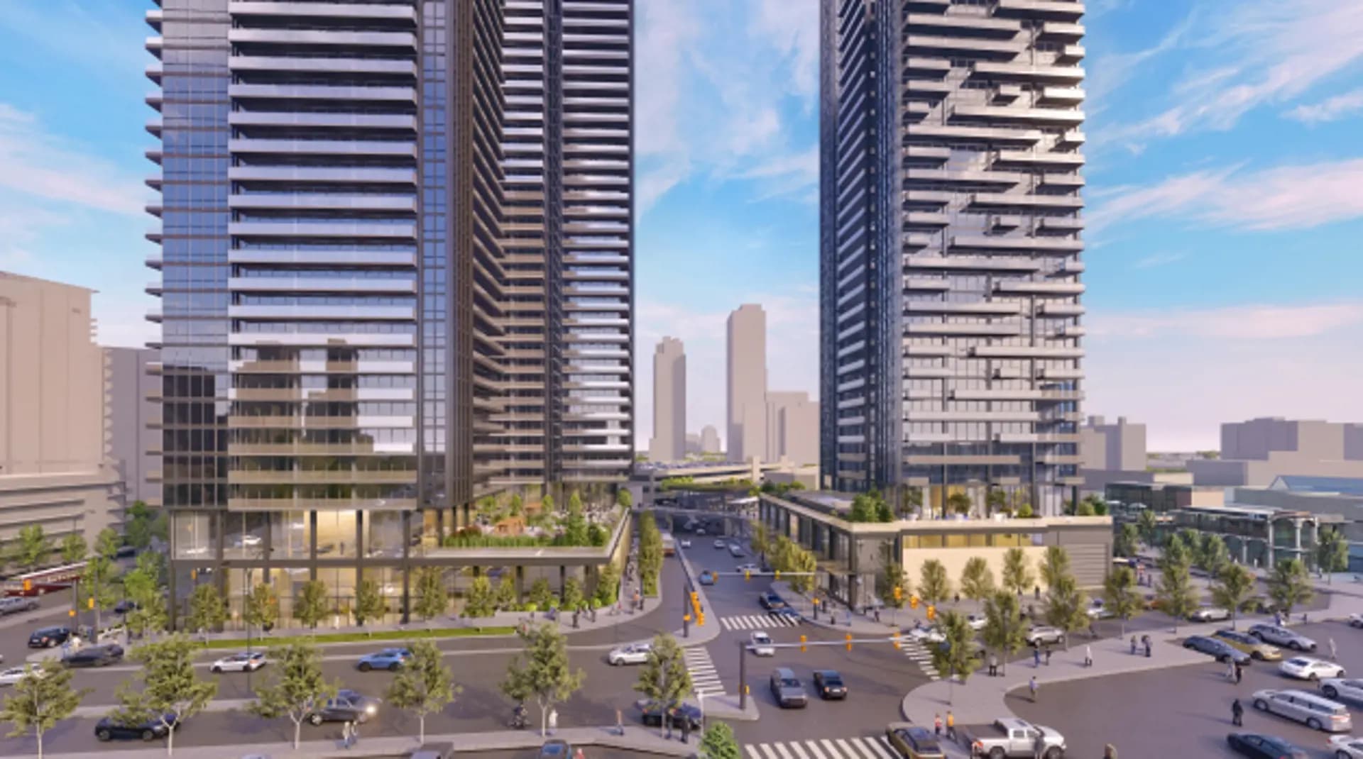 CF Fairview Mall - Towers C1 & C2 Condos - Main View
