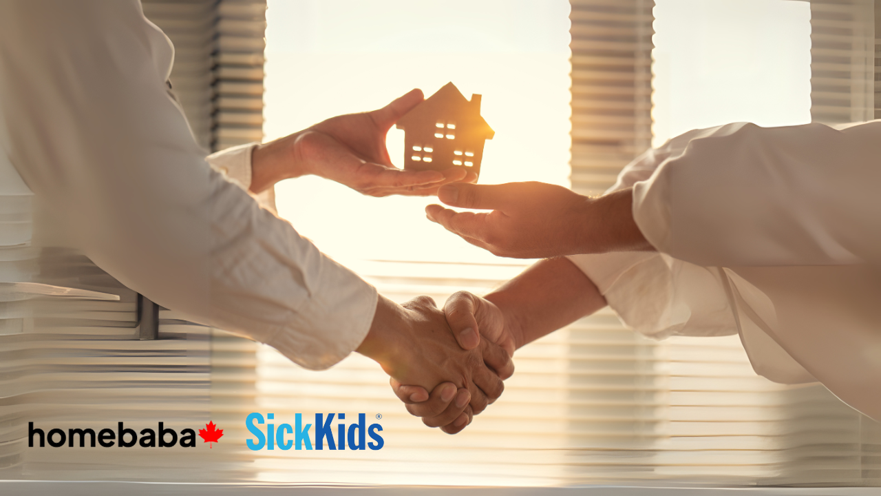 Homebaba Commitment to SickKids