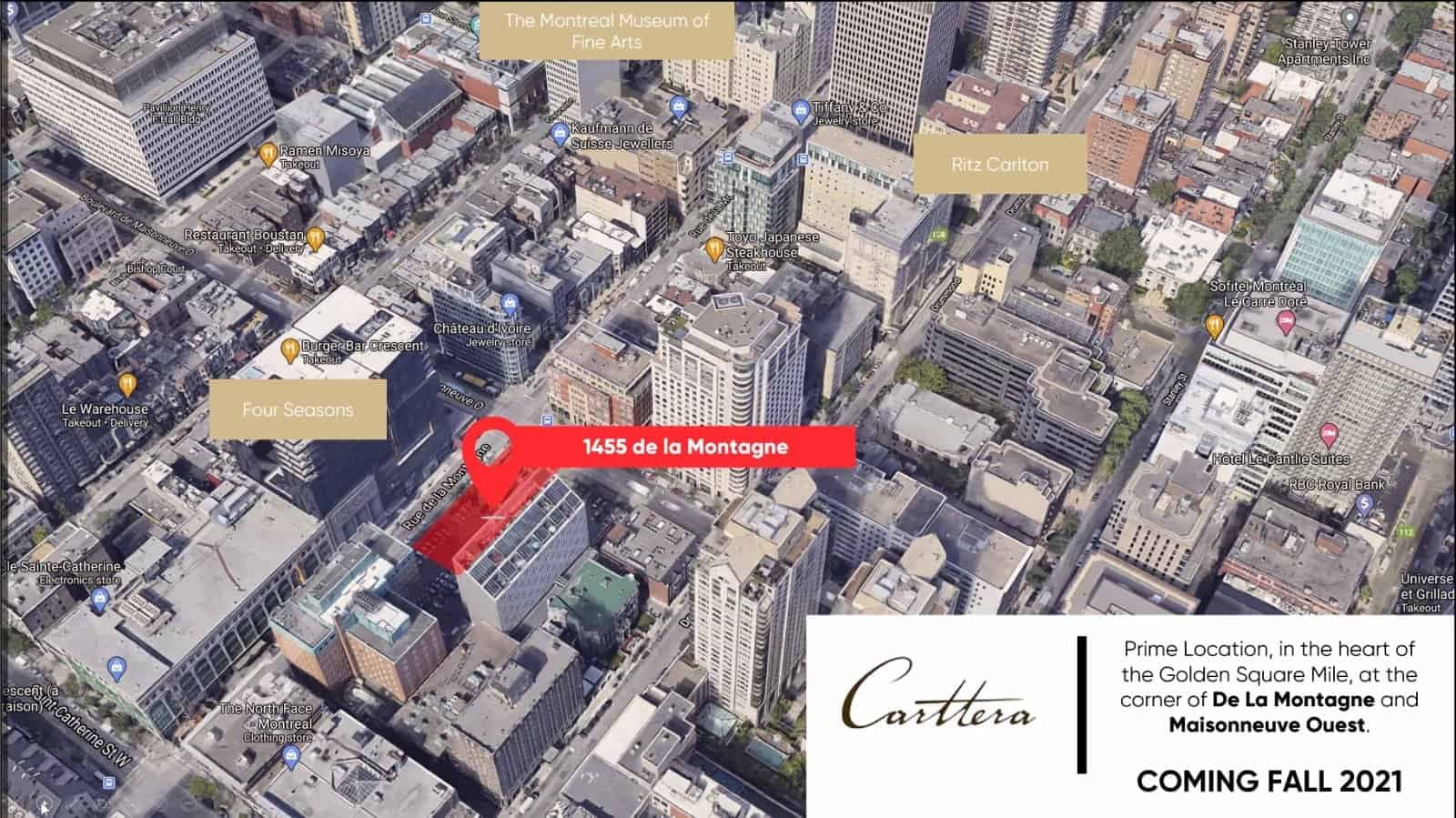 1455 Boulevard de Maisonneuve Condos - Montreal