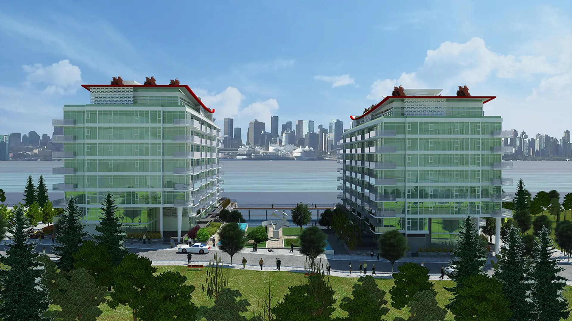 Cascade at the Pier Condos - Main View