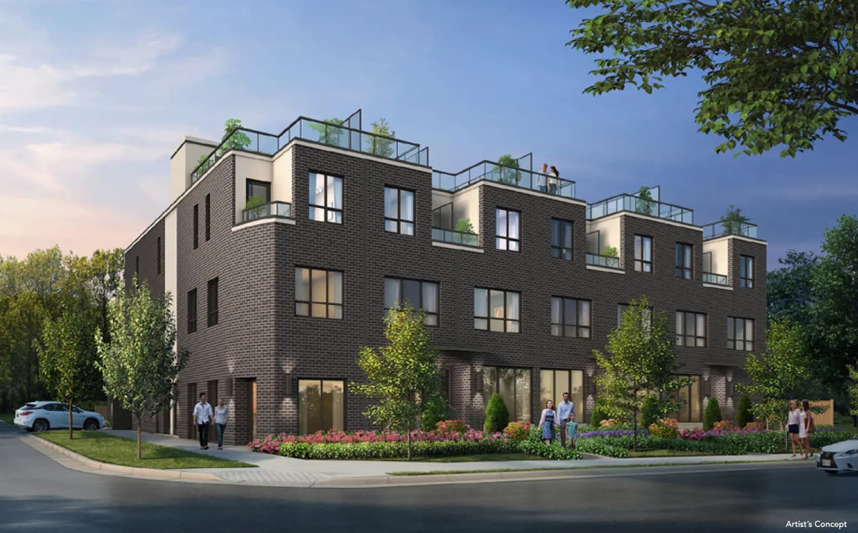 3686 St. Clair E. Towns - View 3