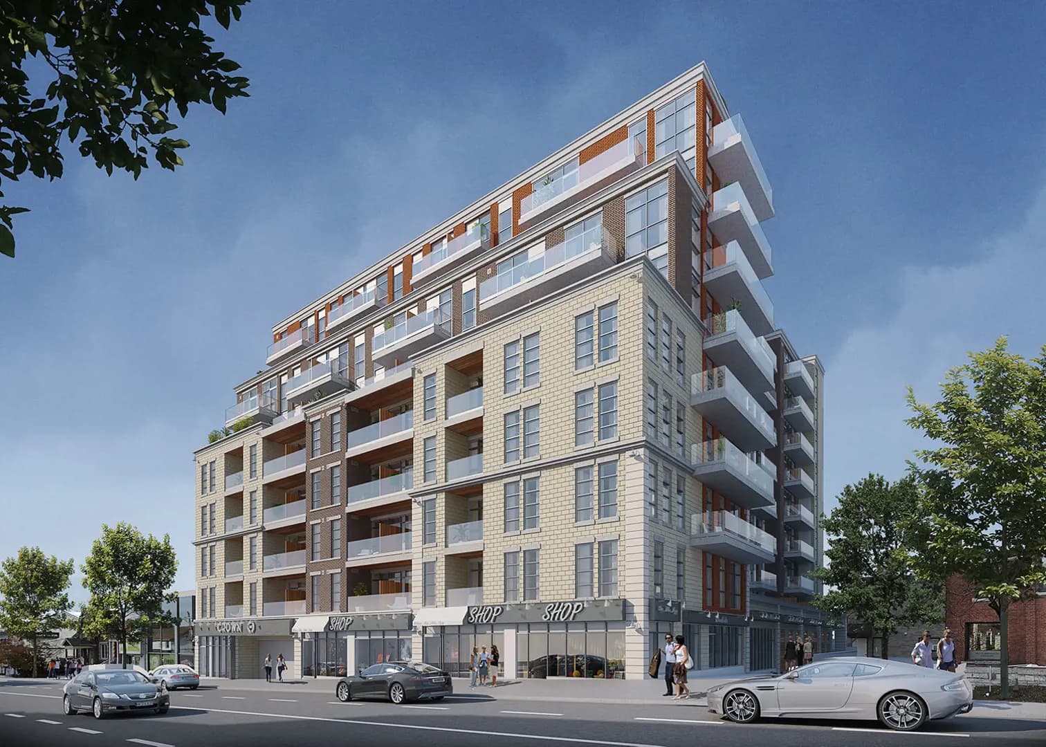 Crown Condominiums - Main View