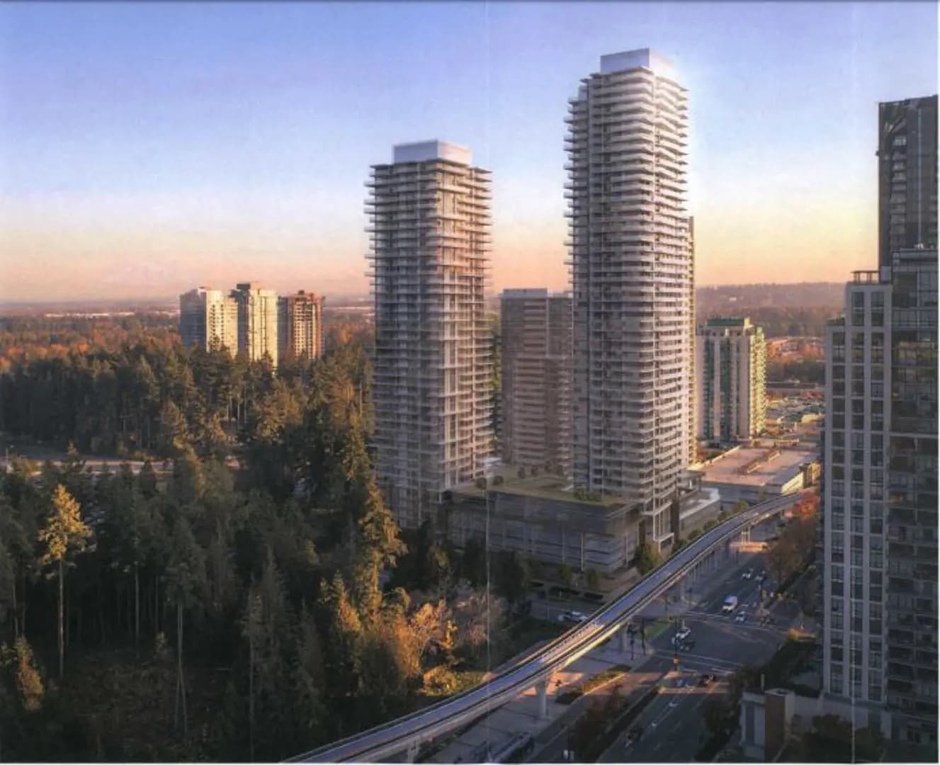 Pine & Glen Condos - View 2