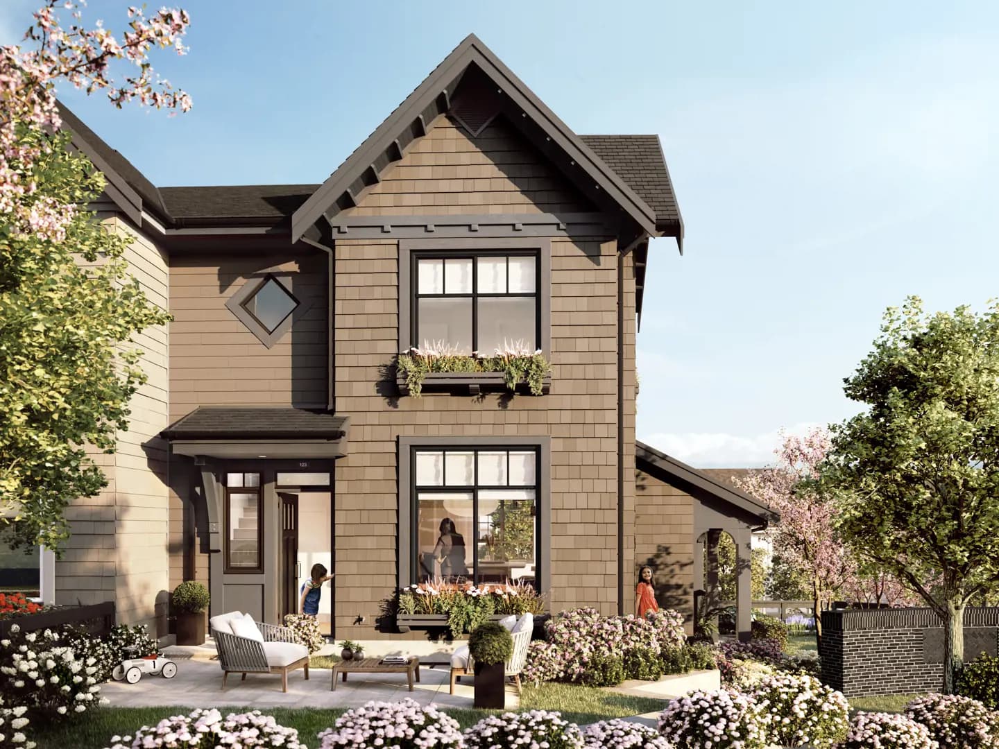 Riley Park Towns - Main View