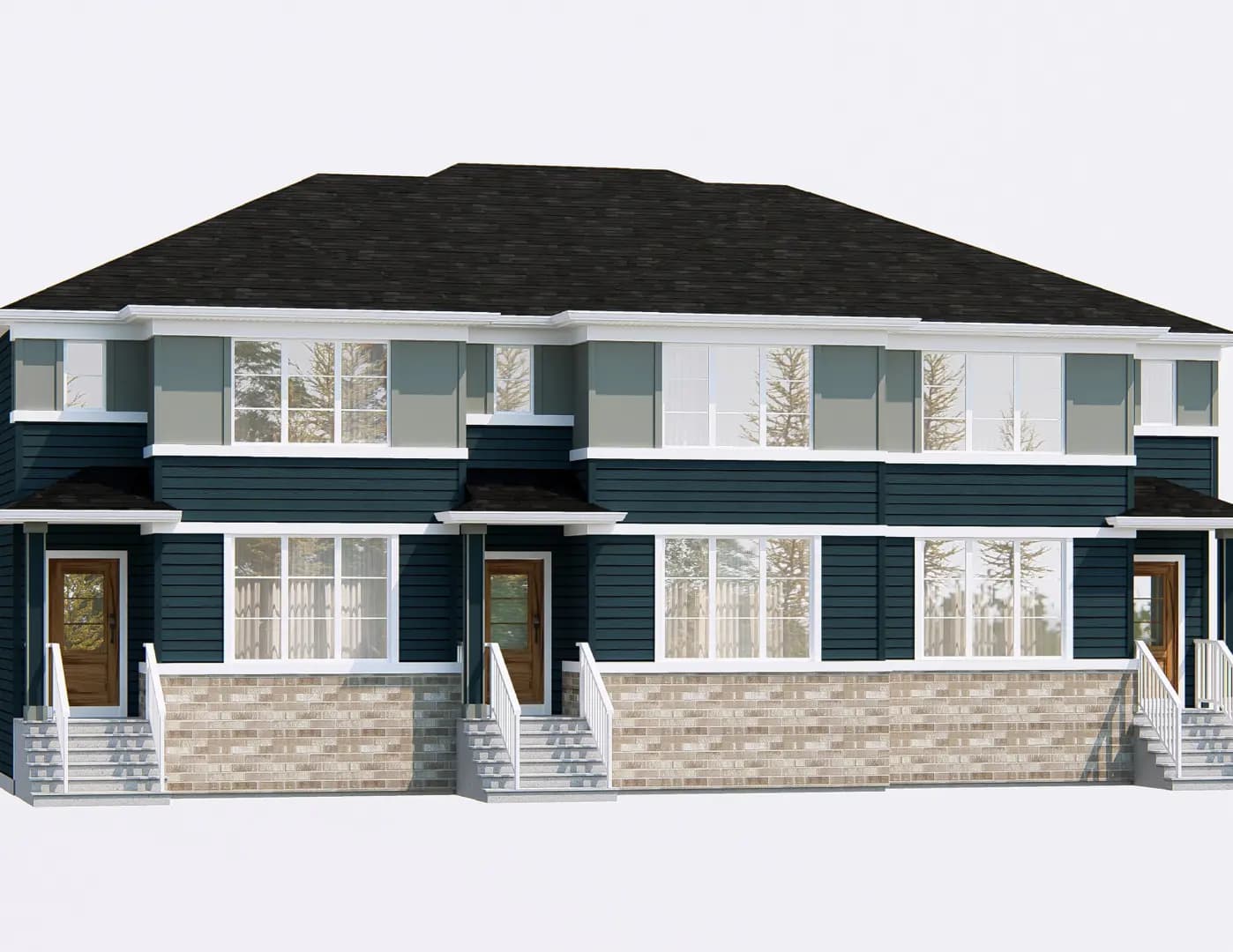 Newport Rowhomes - Main View