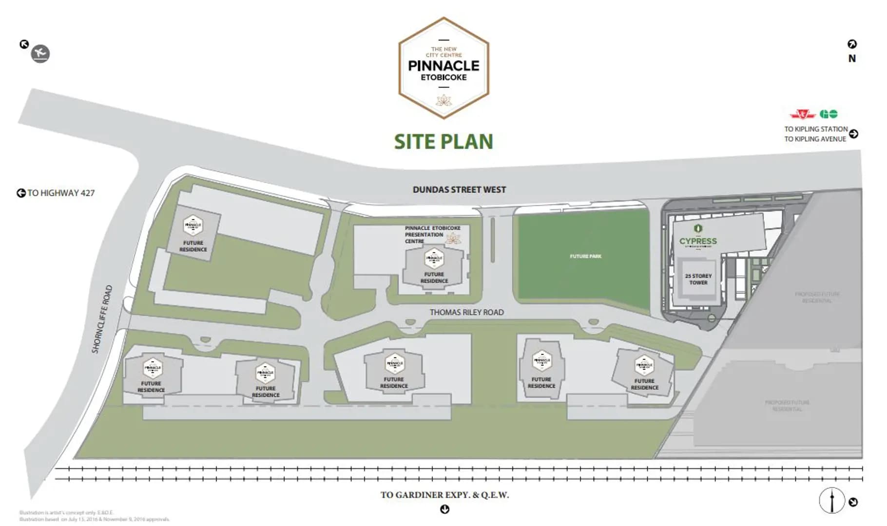 Cypress at Pinnacle Etobicoke Condos - Etobicoke